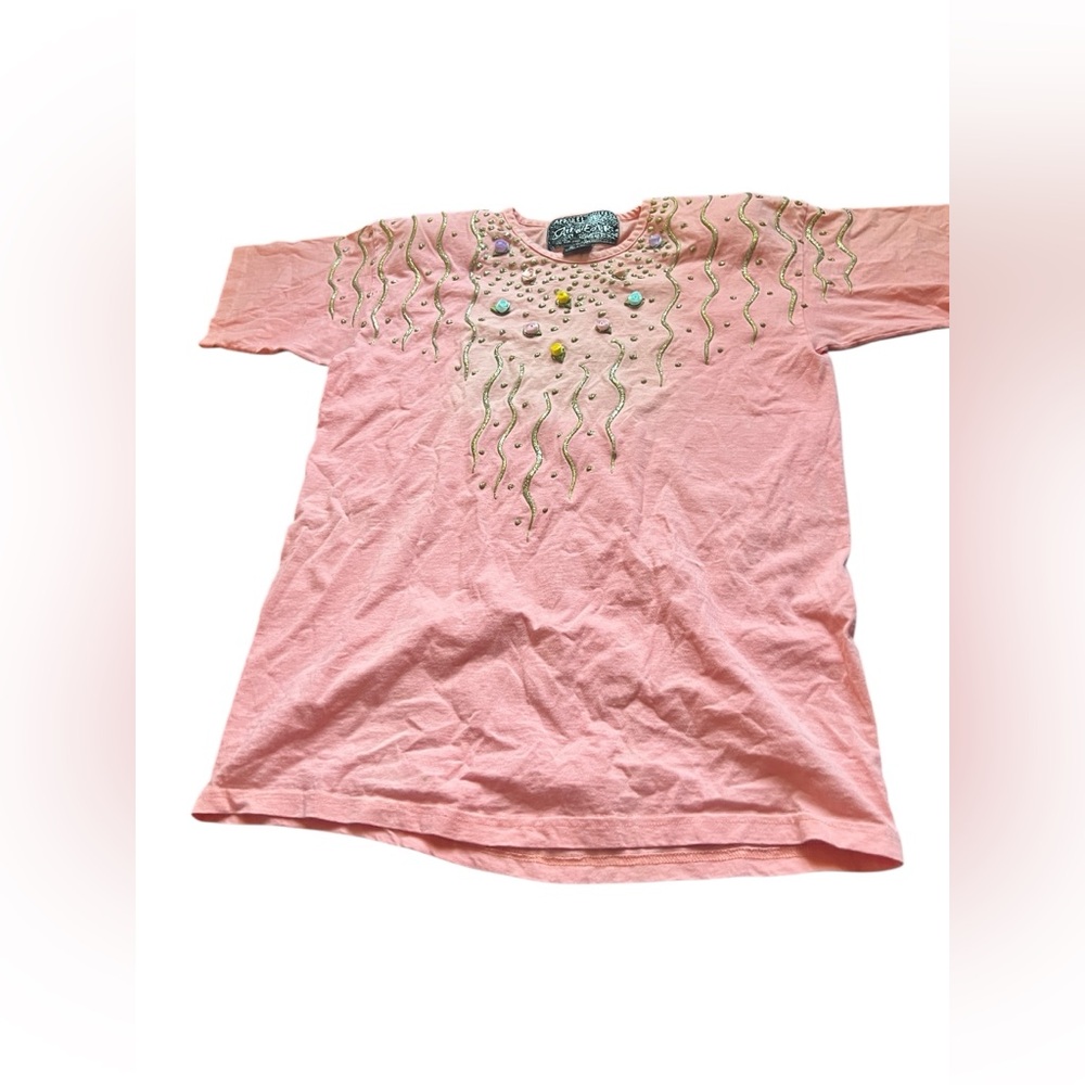 Apparel limited artwear puff paint shirt size large